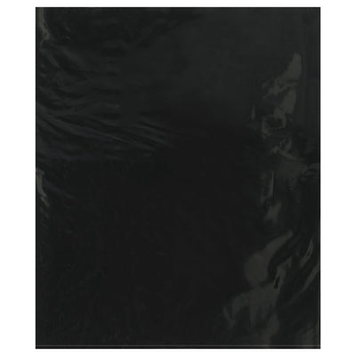 15x18 2 Mil Black Flat Poly Bags 1000/Case PB572BK - alias listing