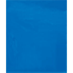 15x18" 2 Mil Blue Poly Bags - 1000/Case Storage
