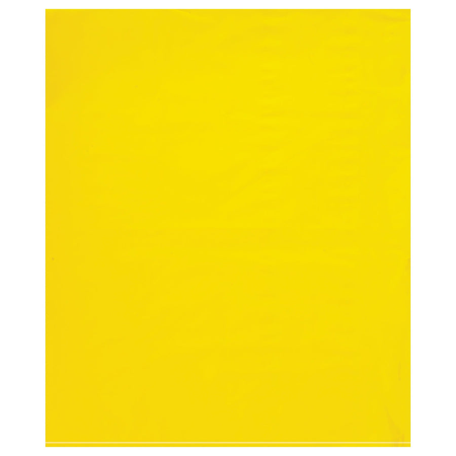 15x18 2 Mil Yellow Flat Poly Bags 1000/Case PB572Y - alias listing