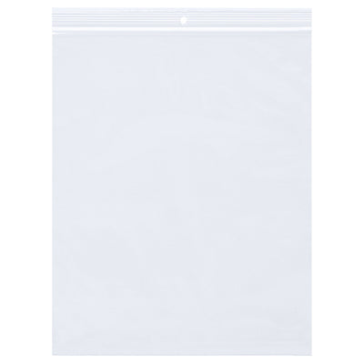5x10 2 Mil Reclosable Hang Hole Poly Bags 1000/Case PB6716 - alias listing