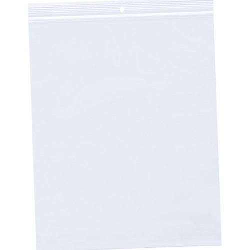 12x15 2 Mil Reclosable Hang Hole Poly Bags 1000/Case PB6729 - alias listing