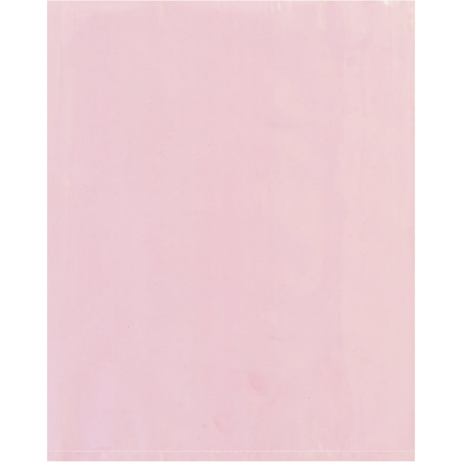 Protect sensitive electronic components from static discharge with these 12x24" 4 mil anti-static pink polyethylene bags. Each case contains 500 flat poly bags, offering cost-effective protection for PCBs, semiconductors, and delicate circuitry. Durable 4 mil thickness withstands handling while maintaining ESD compliance for reliable shipping and storage.