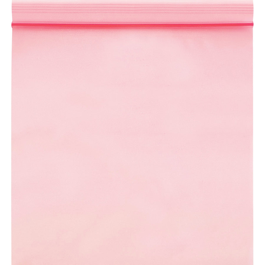 5x8 4 Mil Pink Reclosable Anti-Static Poly Bags 1000/Case PBAS2130 - alias listing
