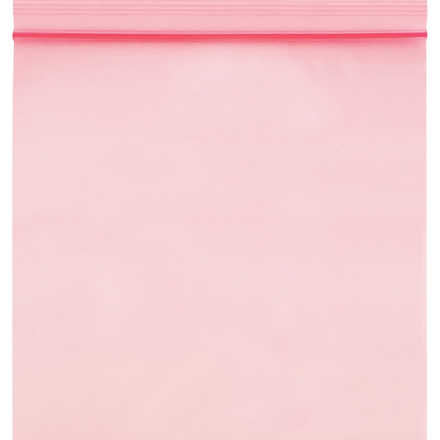 8x10 4 Mil Pink Reclosable Anti-Static Poly Bags 1000/Case PBAS2155 - alias listing