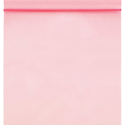 15x18 4 Mil Pink Reclosable Anti-Static Poly Bags 500/Case PBAS2195 - alias listing