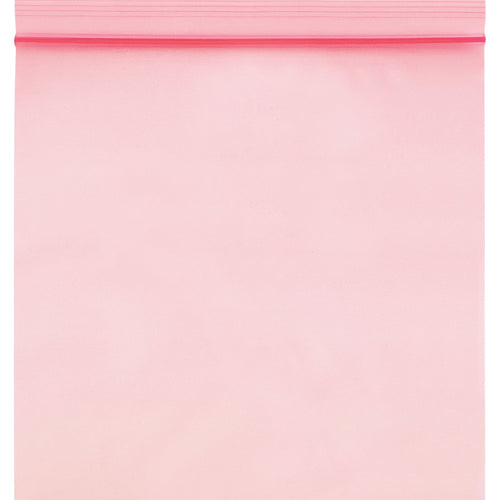 15x18 4 Mil Pink Reclosable Anti-Static Poly Bags 500/Case PBAS2195 - alias listing