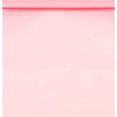 18x20 4 Mil Pink Reclosable Anti-Static Poly Bags 250/Case PBAS2200 - alias listing