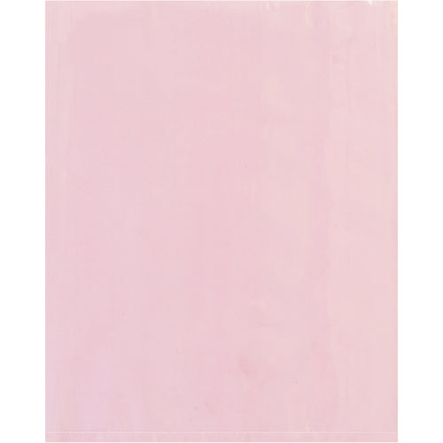 Safeguard sensitive electronic components with these 2 mil pink anti-static flat poly bags. Each 10x12
