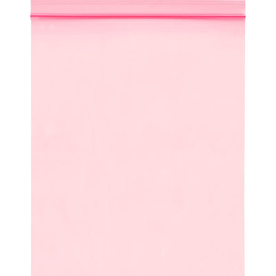 2x3 2 Mil Pink Reclosable Anti-Static Poly Bags 1000/Case PBAS700 - alias listing