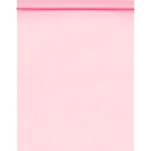 2x3 2 Mil Pink Reclosable Anti-Static Poly Bags 1000/Case PBAS700 - alias listing