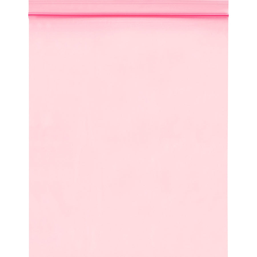2x3 2 Mil Pink Reclosable Anti-Static Poly Bags 1000/Case PBAS700 - alias listing