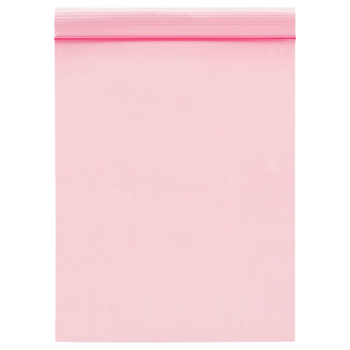 6x8 2 Mil Pink Reclosable Anti-Static Poly Bags 1000/Case PBAS720 - alias listing