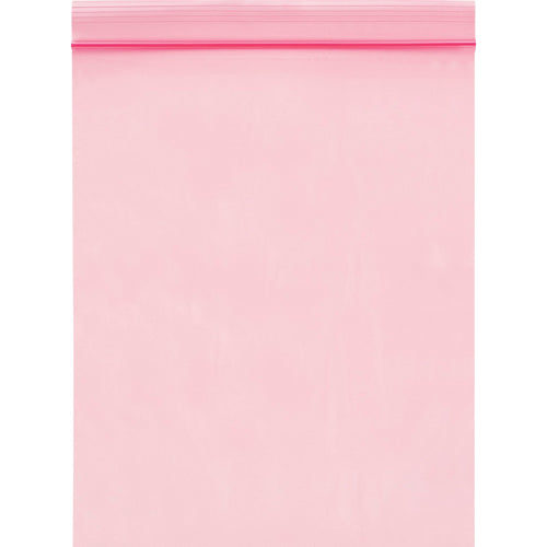 6x9 2 Mil Pink Reclosable Anti-Static Poly Bags 1000/Case PBAS725 - alias listing