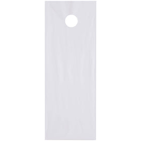 Professional-grade 6x16" clear doorknob bags ideal for hanging newspapers, flyers, samples, and promotional materials on residential and commercial doors. Made from durable 1.5 mil polyethylene with transparent construction for instant content visibility. Ships as a complete case of 1000 bags, maximizing value and minimizing reorders.