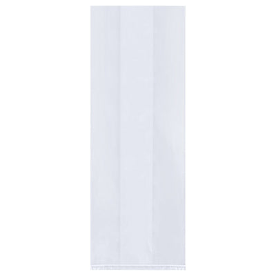 4.5x10.75 1.5 Mil Clear Gusseted Polypropylene Bags 2000/Case PBG120 - alias listing