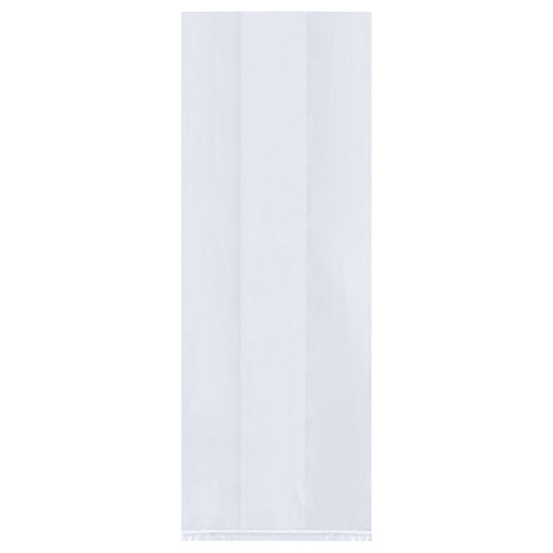 4.5x10.75 1.5 Mil Clear Gusseted Polypropylene Bags 2000/Case PBG120 - alias listing