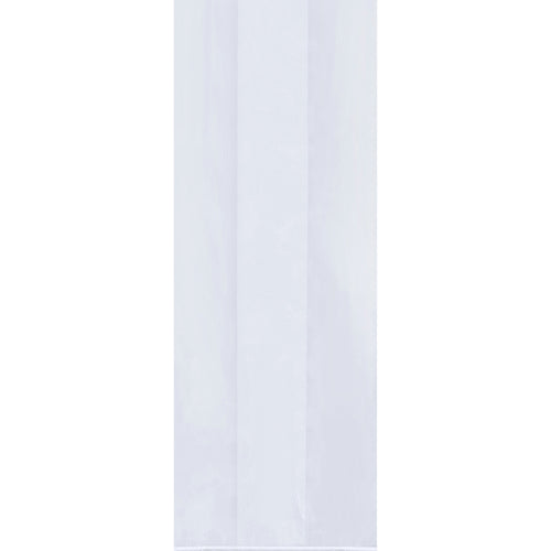 5x2.5x11 1.5 Mil Clear Gusseted Polypropylene Bags 1000/Case PBG126