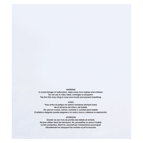 10x15 2 Mil Clear Flat Suffocation Warning Poly Bags 1000/Case PBM10152 - alias listing