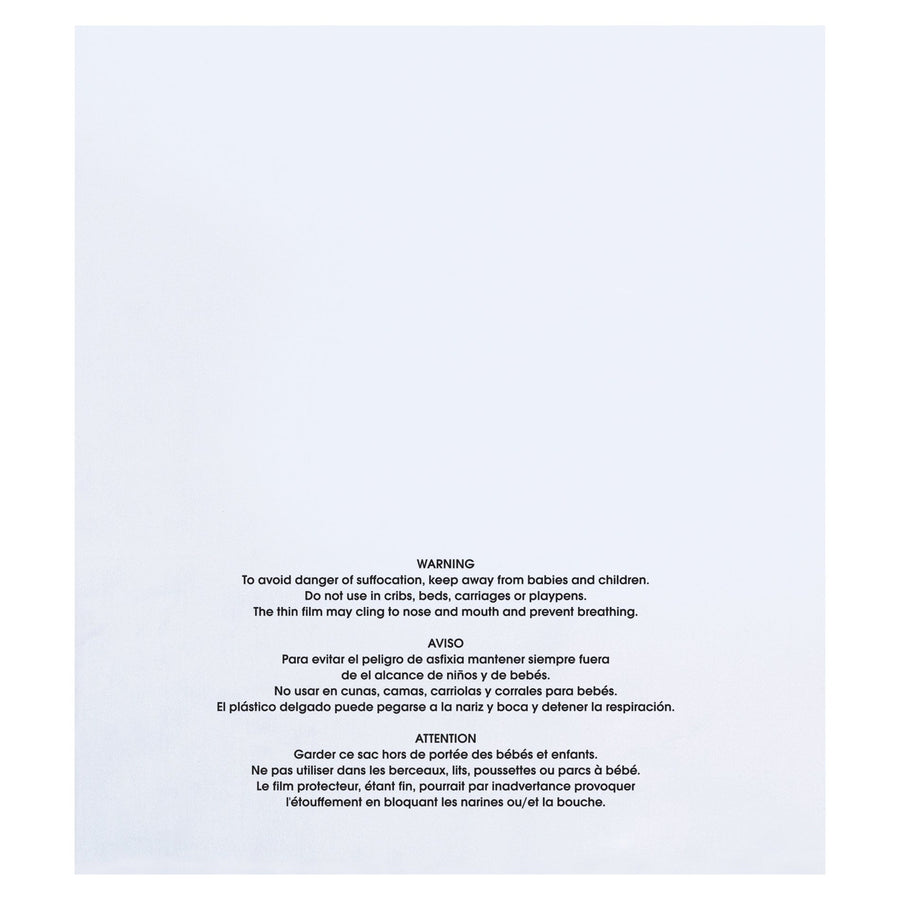 10x15 2 Mil Clear Flat Suffocation Warning Poly Bags 1000/Case PBM10152 - alias listing