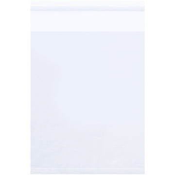 High-clarity 1.5 mil polypropylene resealable bags measuring 4 3/8 x 5 3/4" with convenient peel-and-fold closure–no heat sealing required. FDA and USDA food-contact approved, moisture and grease resistant. Sold as case of 1000 units for maximum value and compliance.