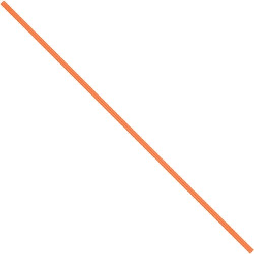 Pre-cut orange paper twist ties with flexible wire coil designed for reliable bag closure in food, snack, and treat packaging. 10