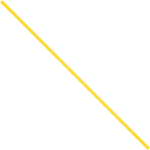Professional-grade pre-cut yellow paper twist ties with reinforced flexible wire coils for dependable bag sealing. 10
