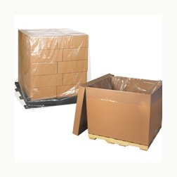 58x46x96 1.5 Mil Clear Pallet Covers