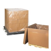 48x46x72 1.5 Mil Clear Pallet Covers