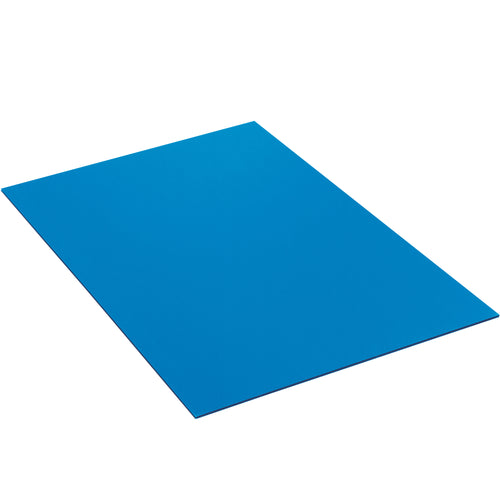 Heavy-duty 40x48 blue corrugated plastic sheets engineered for warehouse and fulfillment operations. Each 3/16