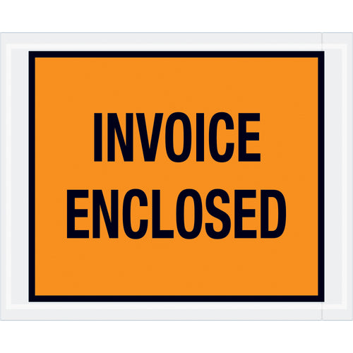 Protect shipping documents and invoices with these pre-printed orange packing list envelopes. 4.5