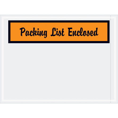 Protect your shipping documents with pre-printed 4.5x6