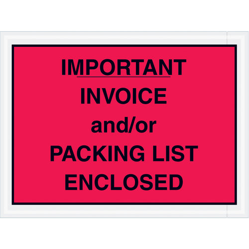 Protect critical shipping documents with pre-printed 