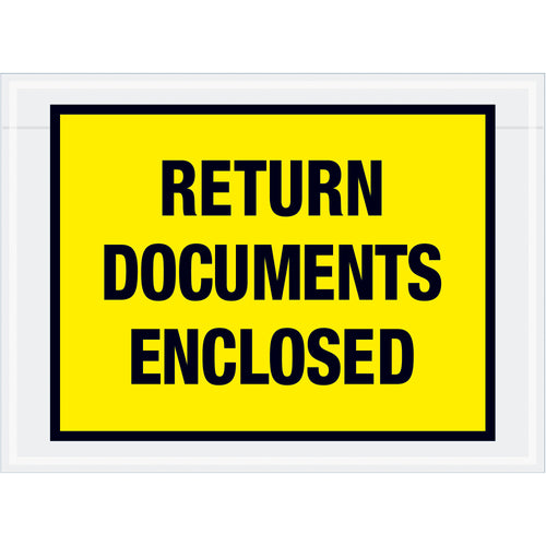 Keep shipping documents secure and organized with these durable 7.5x5.5