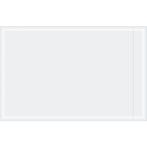 Transparent 2 mil poly document envelopes designed for e-commerce and 3PL operations. 9x14