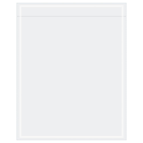 12x15 2 Mil Clear Face Packing List Envelopes 500/Case PL527