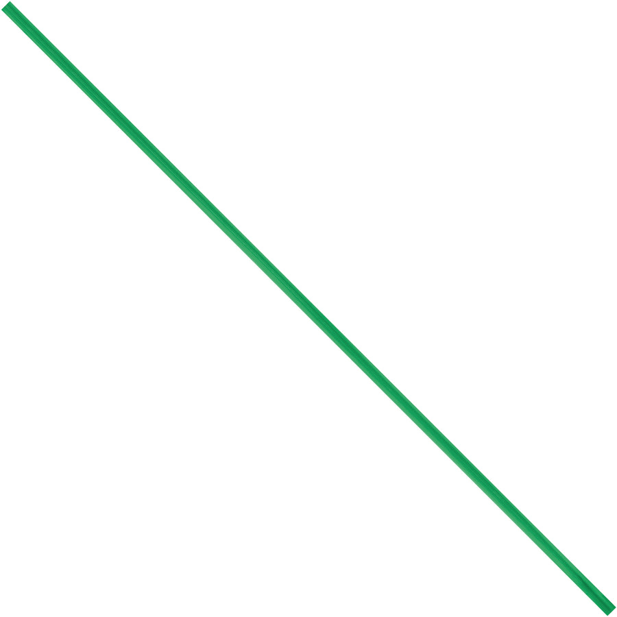 Seal and reseal poly bags reliably with our 10" pre-cut green plastic twist ties. Made from flexible, long-life wire coil, these moisture-resistant bag closures deliver cost-effective reusability for industrial packaging. Case of 2000 ties ready to ship.