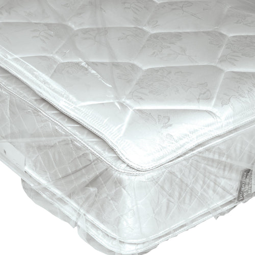 92x60x9 1.1 Mil Clear Perforated Mattress Bags 125 Rolls PMB60992