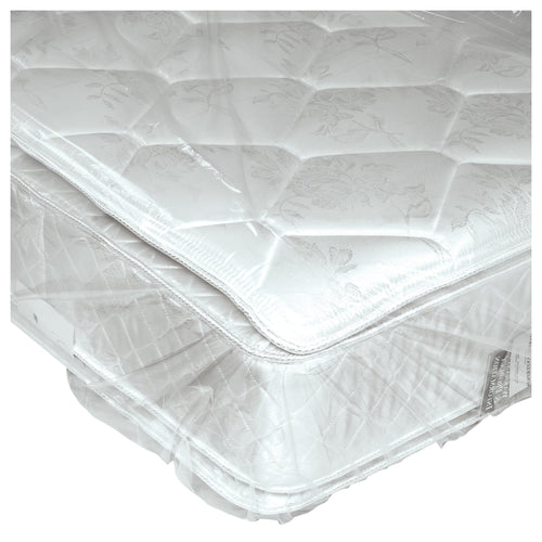 70x12x96 1.1 Mil Clear Perforated Mattress Bags 100 Rolls PMB701296