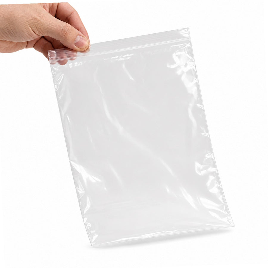 5x7 1.5 Mil Resealable Suffocation Warning Poly Bags 100-Pack PMR050715100 - alias listing