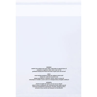 6x6 1.5 Mil Clear Resealable Suffocation Warning Poly Bags 1000/Case PMR060615 - alias listing