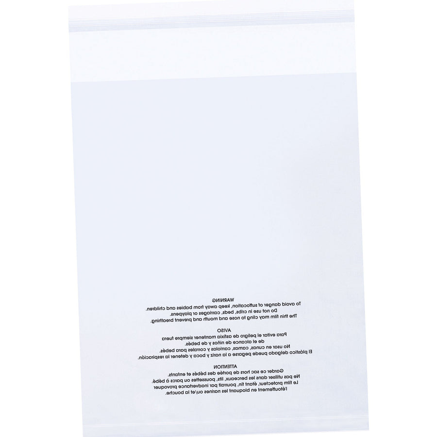22x24 1.5 Mil Resealable Suffocation Warning Poly Bags 500/Case PMR222415 - alias listing