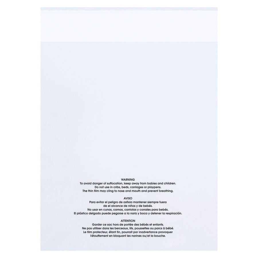22x24 1.5 Mil Resealable Suffocation Warning Poly Bags 100-Pack PMR222415100 - alias listing