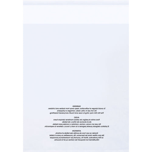 12x18 1.5 Mil Resealable Suffocation Warning Poly Bags 100-Pack PMV121815100 - alias listing