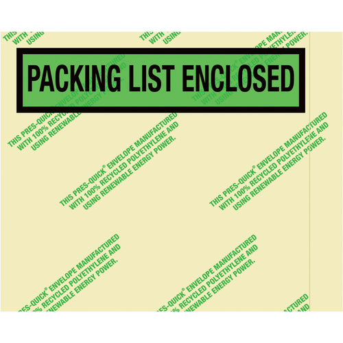 Protect your shipping documents with sustainable 4.5x5.5