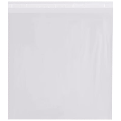 Industrial-grade 12x12" resealable poly bags featuring fast self-seal adhesive technology. 1.5 mil thickness polyethylene construction provides durable protection for shipping and storage. Case of 1000 bags delivers cost-effective compliance-ready packaging.