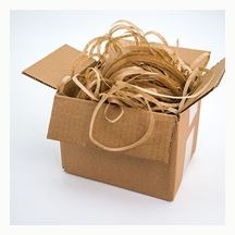 0.125 in Recycled Paper Spiral Cushion Fill Kraft 30/Case
