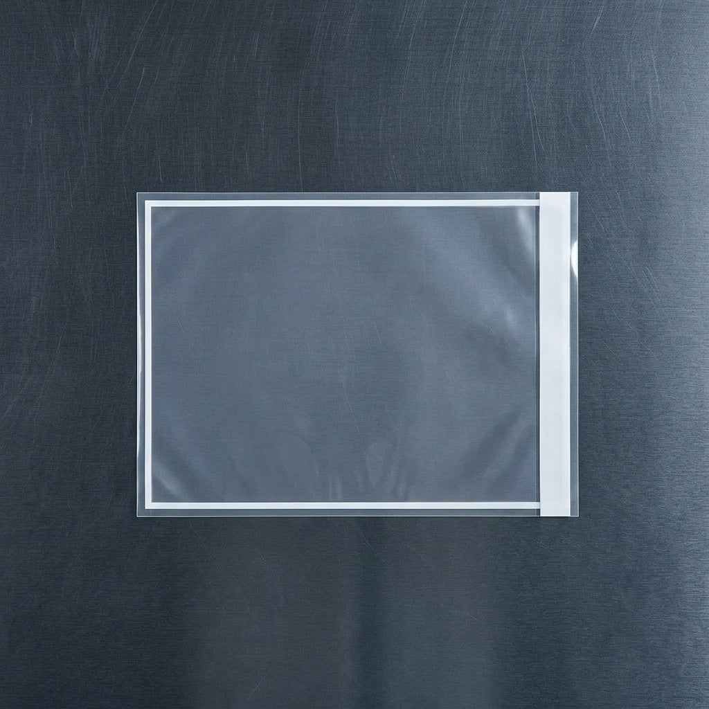 3.5x5 Clear 2 Mil Document Envelopes - Tamper Proof, Case of 1000 Packrift
