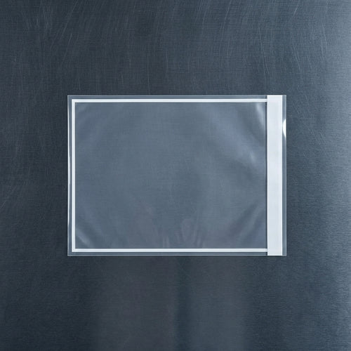 3.5x5 Clear 2 Mil Document Envelopes - Tamper Proof, Case of 1000 Packrift