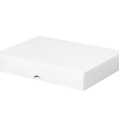 8 1/2 x 11 x 2 in White Corrugated Shipping Boxes 200-Pack R1