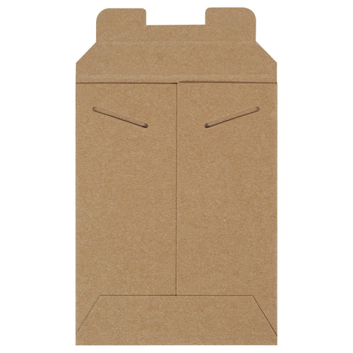 8x6 Kraft Chipboard Tab Lock Stayflats Mailers 100/Case RM1 - alias listing
